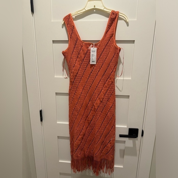 Seafolly Marrakesh Cover Up - Cinnamon SZ Medium - Picture 6 of 9